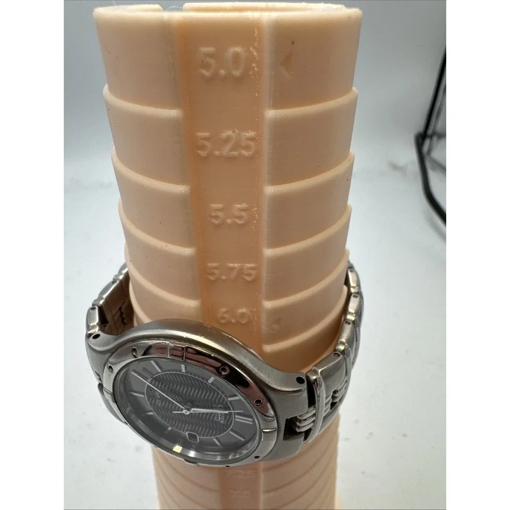 CITIZEN Eco-Drive Black Dial SS Bracelet Men's Watch A119-H08622 K 6 Inch Band